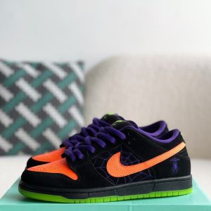 「#2404」Nike Dunk SB "Night of Mischief" Halloween Suede