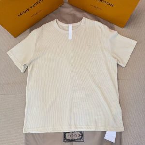 「#4416」Chrome Hearts embroidered waffle short sleeves