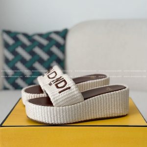「#5513」Fendi Sunshine Thick-Soled Slippers