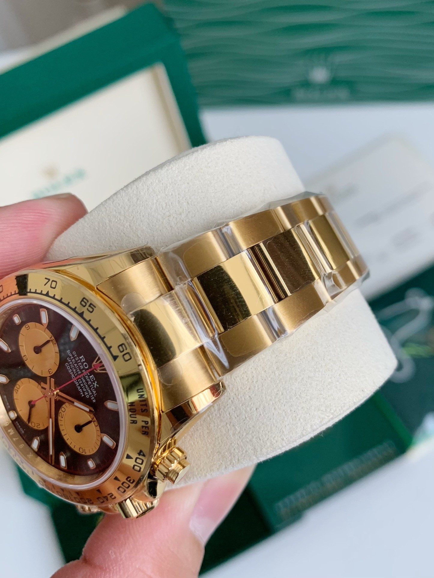 「#981」Rolex Cosmograph Daytona All Gold Series Men's Watch