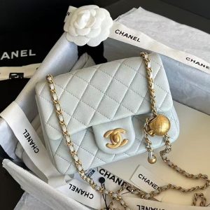 「#4589」Chanel Golden Ball Fatty, custom lambskin imported from the import channel Size: 13*18*7cm
