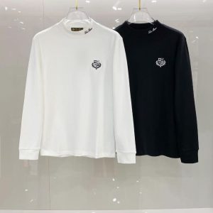 「#2958」Loro Piana new high collar long sleeve