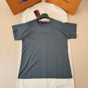 「#4487」GUCCI patch embroidered small logo short sleeves