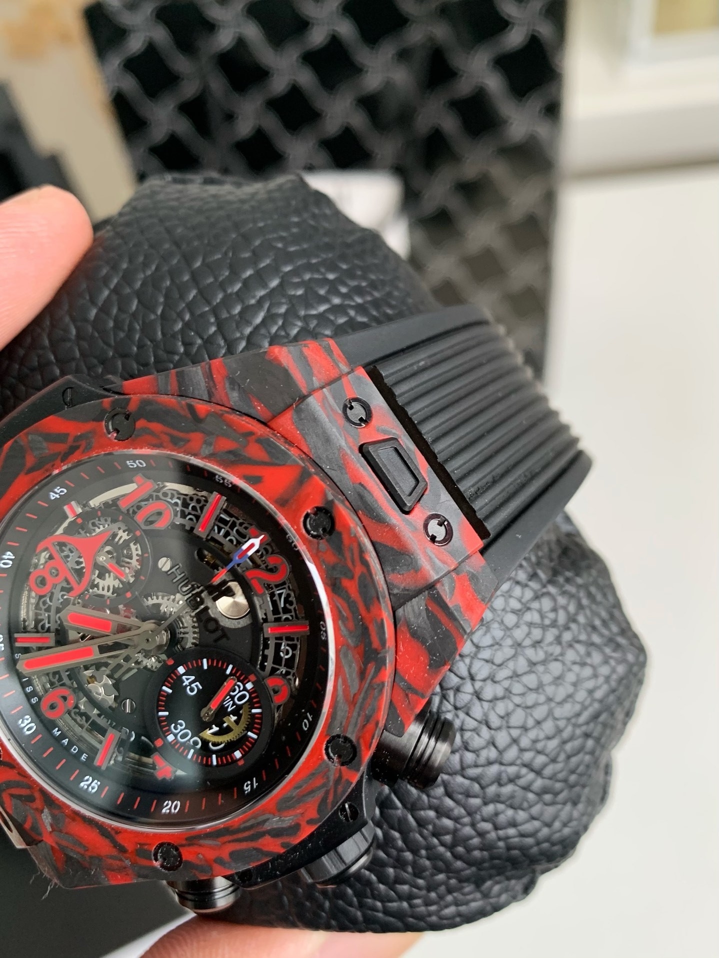 「#2610」Hublot big bang series limited edition carbon fiber watch