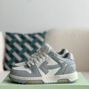 「#847」Off-White Out-Off-Office Leather sneakers