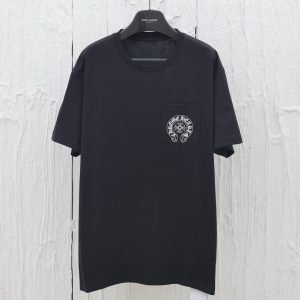 「#4383」Chrome Hearts 25Ss full back print short sleeve T-shirt