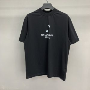 「#1212」Balenciaga music capsule series notes printed t-shirt