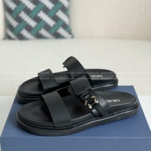 「#4519」Dior Aqua Leather Slippers