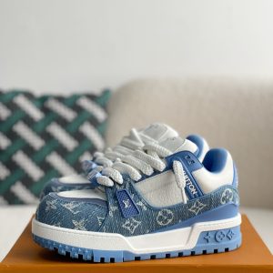 「#2215」LOUIS VUITTON  TRAINER 2023Show style Sneakers