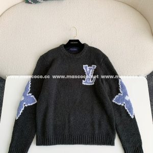 「#2673」Louis Vuitton ski sweater with wool inlay