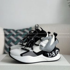 「#4237」Dolce&Gabbana Mesh Leather Sports Casual Shoes
