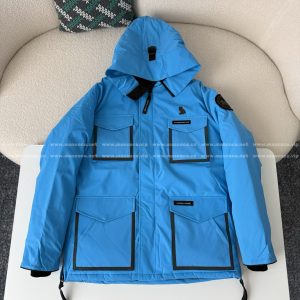 「#4861」Canada Goose x OVO Joint Model Reflective Strip Hooded Down Jacket