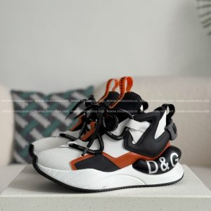 「#4231」Dolce&Gabbana Mesh Leather Sports Casual Shoes