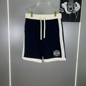 「#3689」Loewe latest casual patchwork shorts