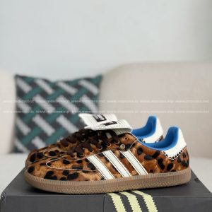 「#3401」ADIDAS x WALES BONNER Originals Samba Pony Tonal Low-top Sneakers