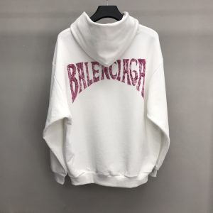 「#1223」Balenciaga back letter hoodie