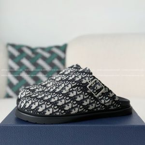 「#4925」Dior Aqua Slipper With A Strap