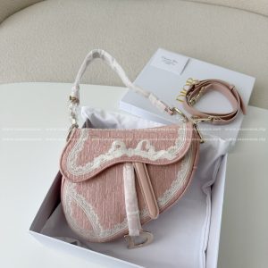 「#5566」Dior Qblique Printed Saddle Bag ,Size:25.5*20*6.5cm