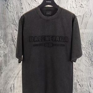 「#3417」Balenciaga Heavy Washed Round Neck T-Shirt