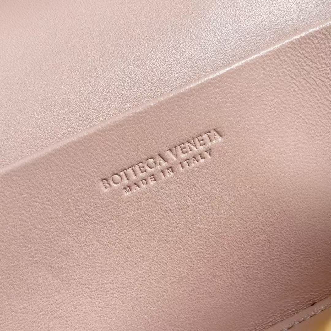 「#3857」BOTTECA VENETA uses exquisite craftsmanship intreccio weaving imported sheepskin leather Crossbody t