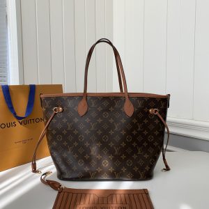 「#2654」Louis Vuitton Counter Seasonal New NEVERFULL INSIDE OUT Medium Shopping Bag M12061 Size：28*14*31cm