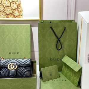 「#680」GUCCI MARMONT  446744 size：22*13*6cm