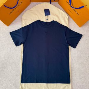 「#4812」LOUIS VUITTON logo embossed short sleeves
