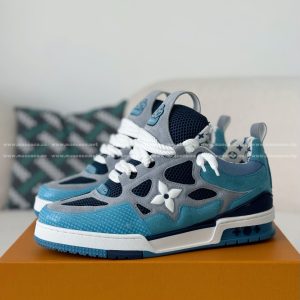 「#5157」Louis Vuitton Skate Suede Sneakers