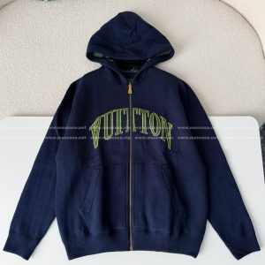 「#5235」Louis Vuitton Hooded Zip-Up Jacket