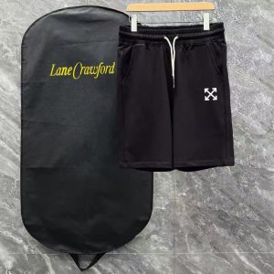 「#3987」Off White 2025 new ow cotton shorts