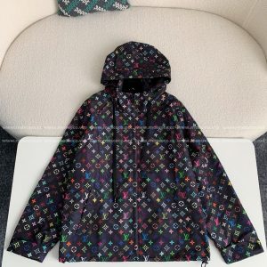 「#3399」Louis Vuitton Full Logo Print Jackets