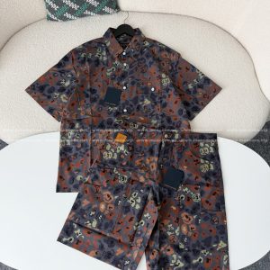 「#6083」Louis Vuitton SS26 Printed Shirt Set