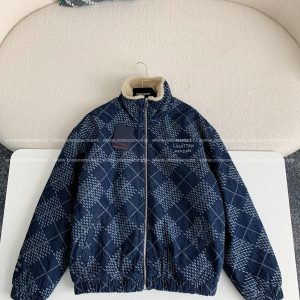 「#2811」Louis Vuitton SS25 Pre-Spring collection, Logo letter stripe jacket