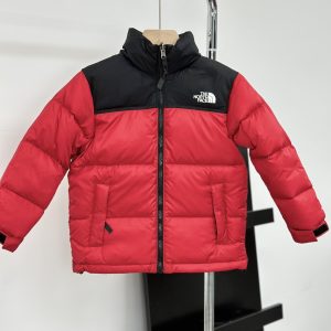 「#3240」The North Face 1996 Stand-up collar hoodless children's down jacket