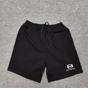 「#3679」Balenciaga new double ring embroidered shorts