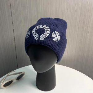 「#2962」Chrome Hearts Autumn and Winter New Cross Knitted Hat
