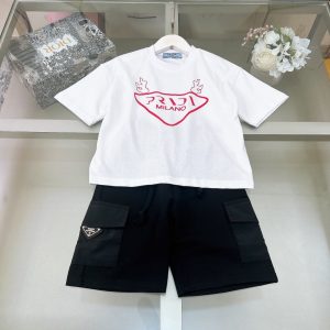「#1593」Prada Year of the Dragon Limited T-shirt Set
