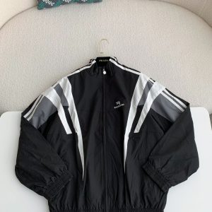 「#1064」Balenciaga patchwork jacket