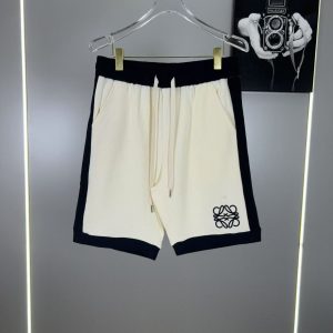 「#3688」Loewe latest casual patchwork shorts