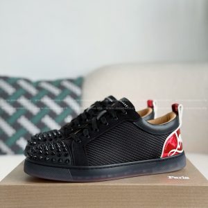 「#4776」Christian Louboutin Faux Suede Sneakers