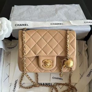 「#4588」Chanel Golden Ball Fatty, custom lambskin imported from the import channel Size: 13*18*7cm