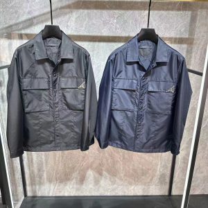 「#2342」PRADA Men's Hooded Jacket