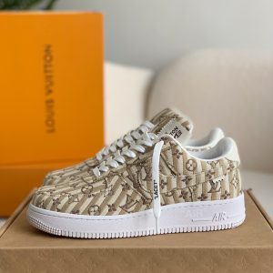 「#120」LOUIS VUITTON X NIKE AIR FORCE 1 SNEAKER