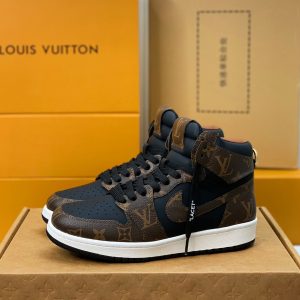 「#152」LOUIS VUITTON X NIKE AIR FORCE 1 Sneaker High-tops