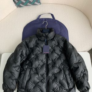 「#933」LOUIS VUITTON LOGO Down Jacket