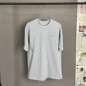 「#3420」Loewe new embroidered short sleeves