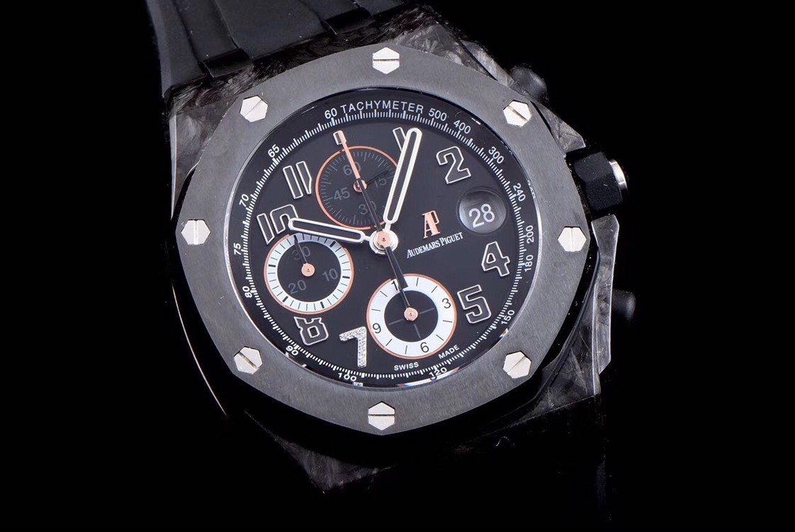 「#1297」Audemars Piguet AMM Carbon Fiber Series Men's Watch