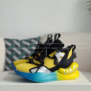 「#4233」Dolce&Gabbana Mesh Leather Sports Casual Shoes
