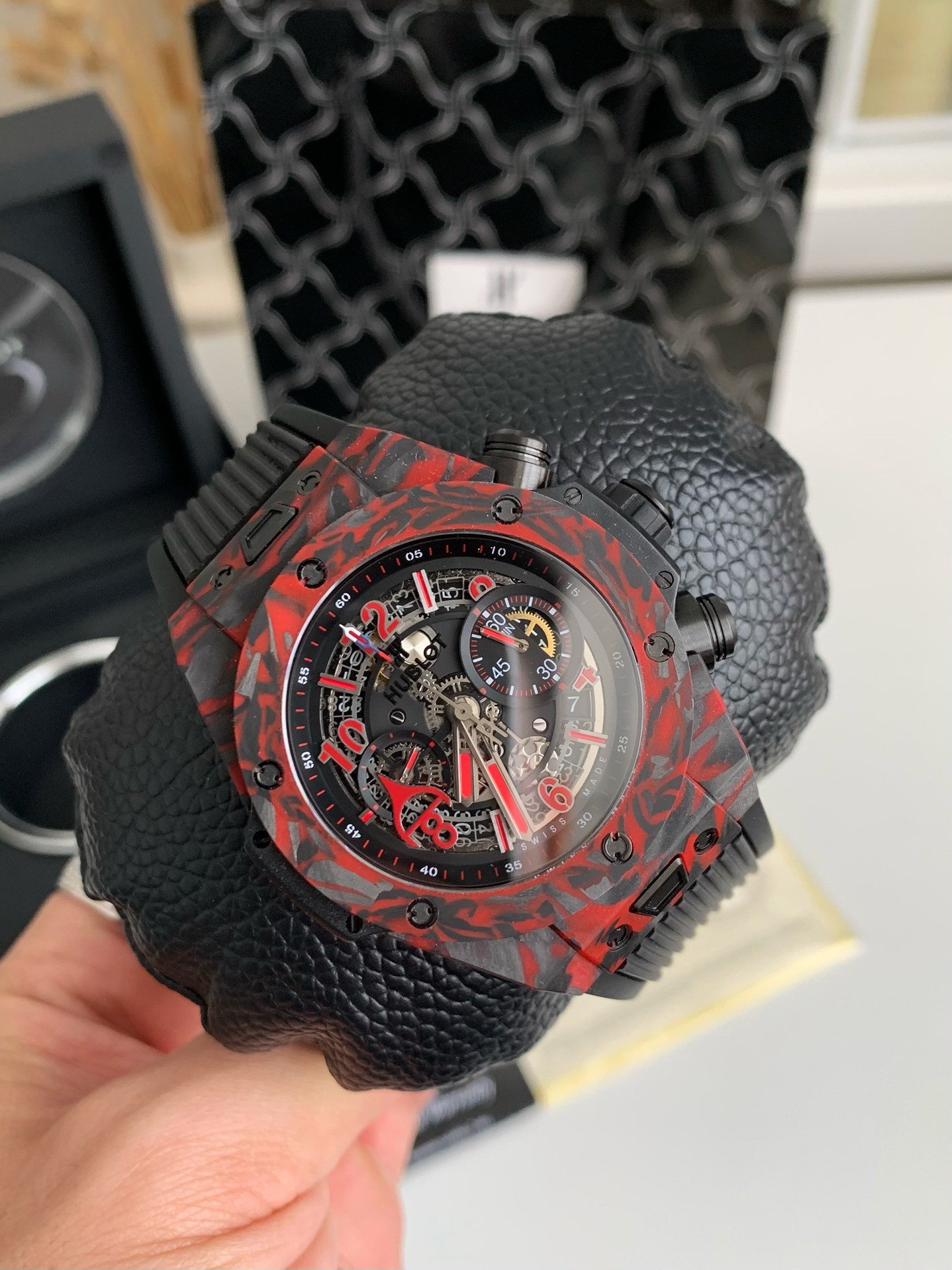 「#2610」Hublot big bang series limited edition carbon fiber watch