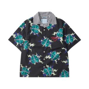 「#5580」PRADA x Crypted NFT Timecapsule Short-sleeve shirt